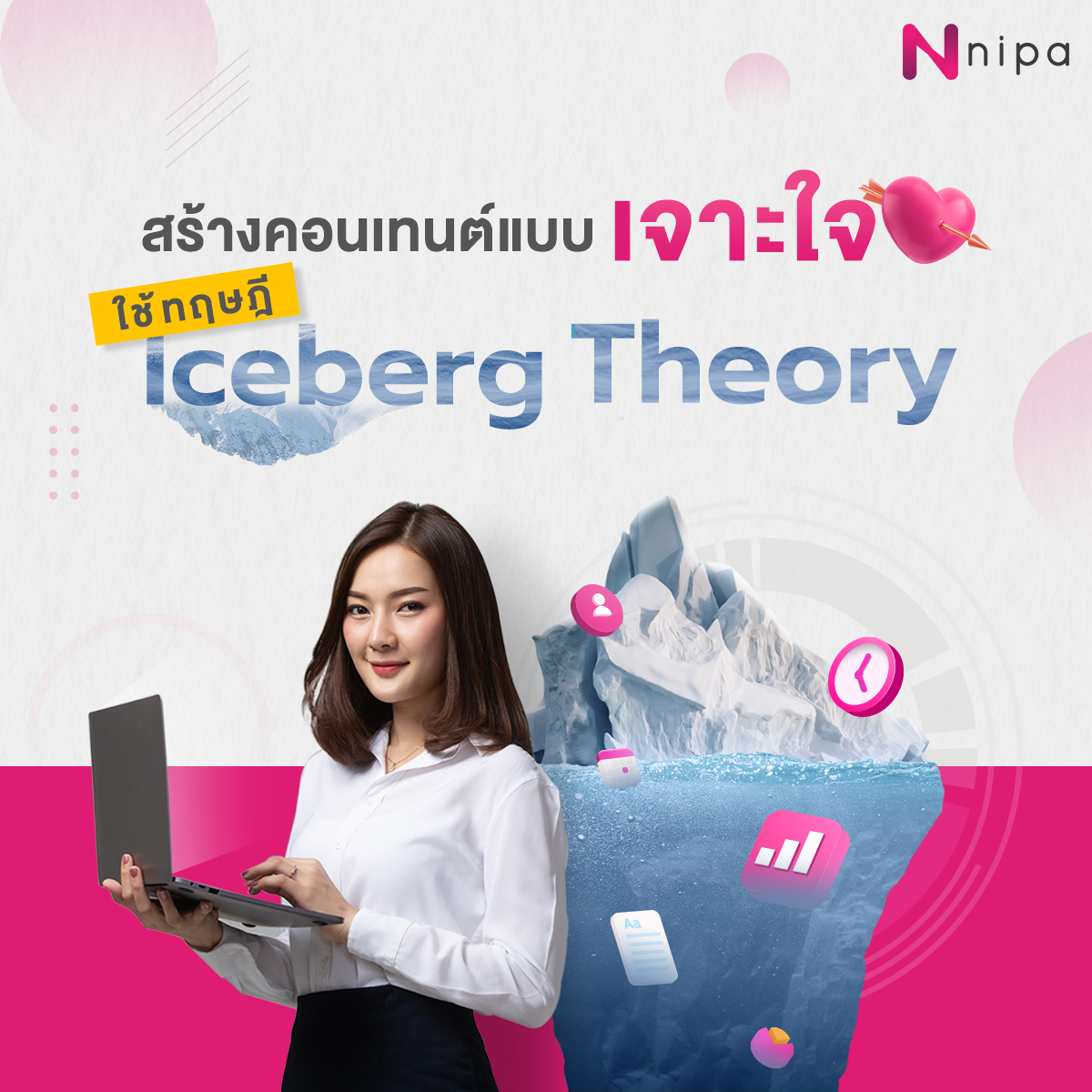 Iceberg Theory คือ การสร้างคอนเทนต์แบบเจาะใจลูกค้า